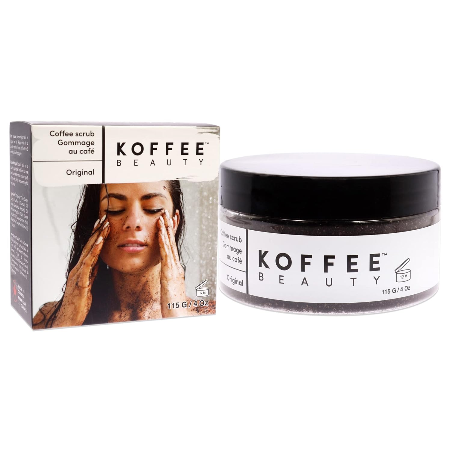 Original Coffee Scrub - Exfoliating Body And Face Scrub - Polish And Smooth Skin With Ease - Invigorate Senses With Original Fragrance Formula - For Naturally Radiant Skin - 4 Oz