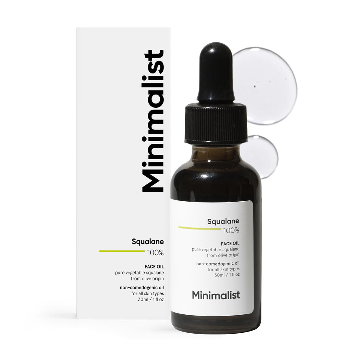 Minimalist Squalane 100% (Plant Derived) Face Oil