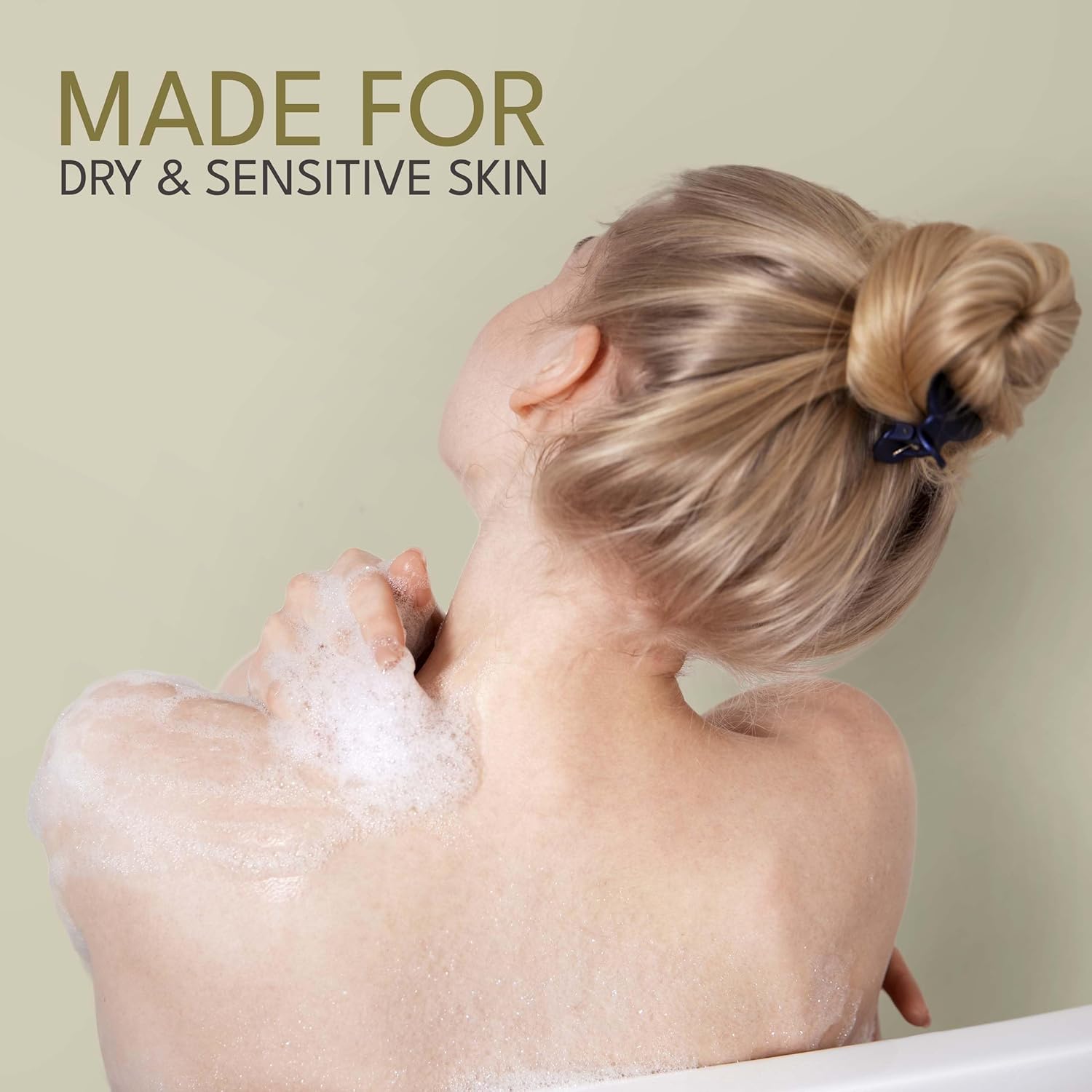 Natural Unscented Body Wash for Sensitive Skin