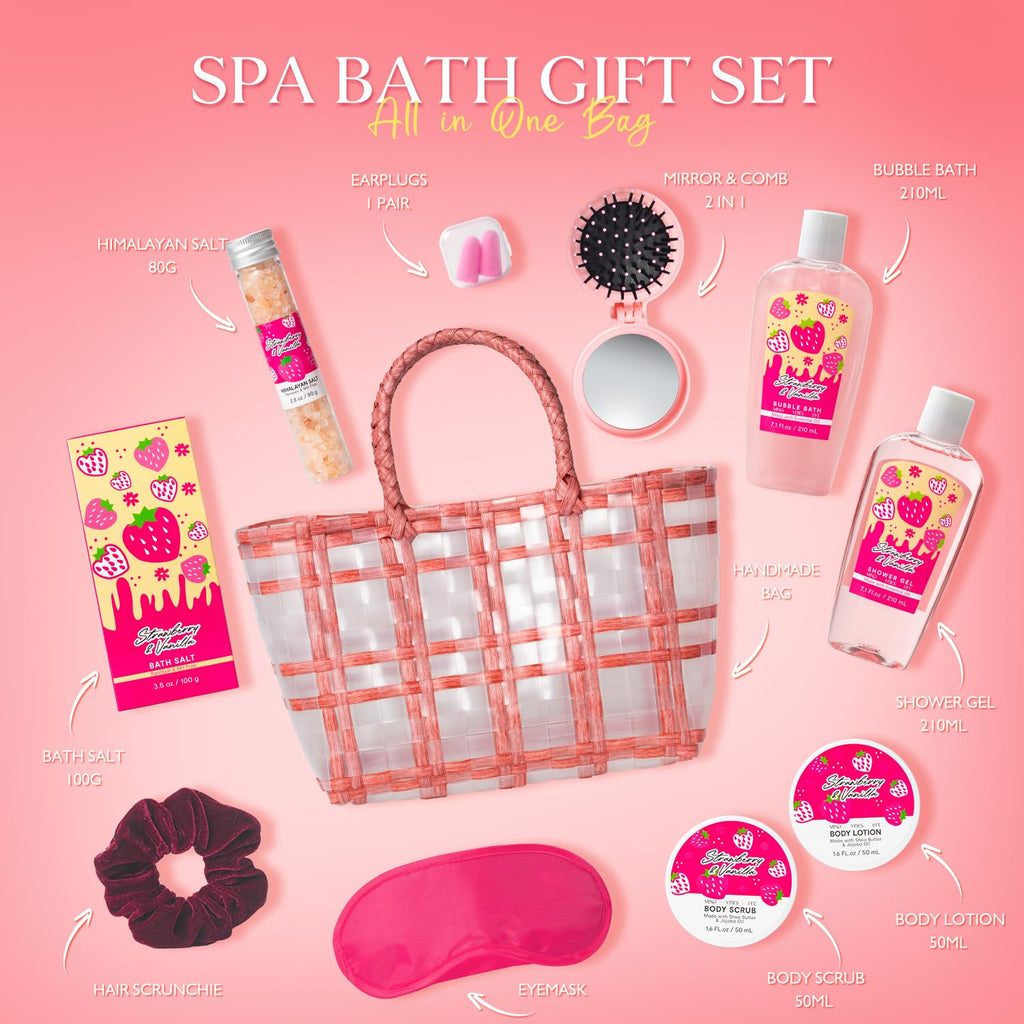 Spa Kit for Women – 13pc Spa Gift Basket