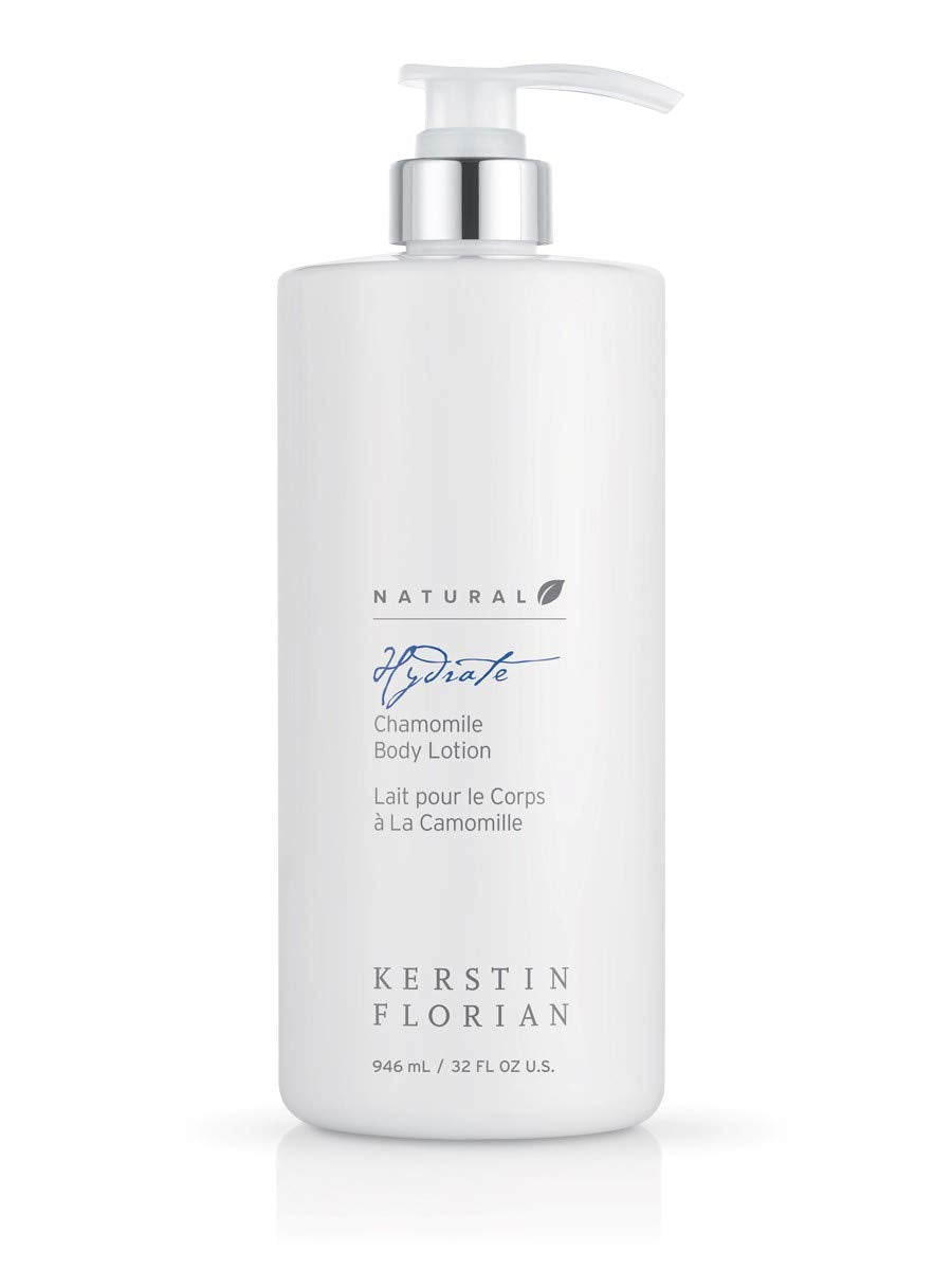 Kerstin Florian Chamomile Body Lotion | Nourishing Hydrating Moisturizer with Aloe & Jojoba Oil | Soothes Dry Skin | 32 fl oz